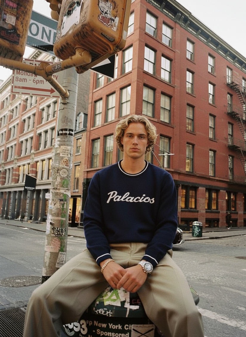 Palacios Sweater 'Midnight Coast'