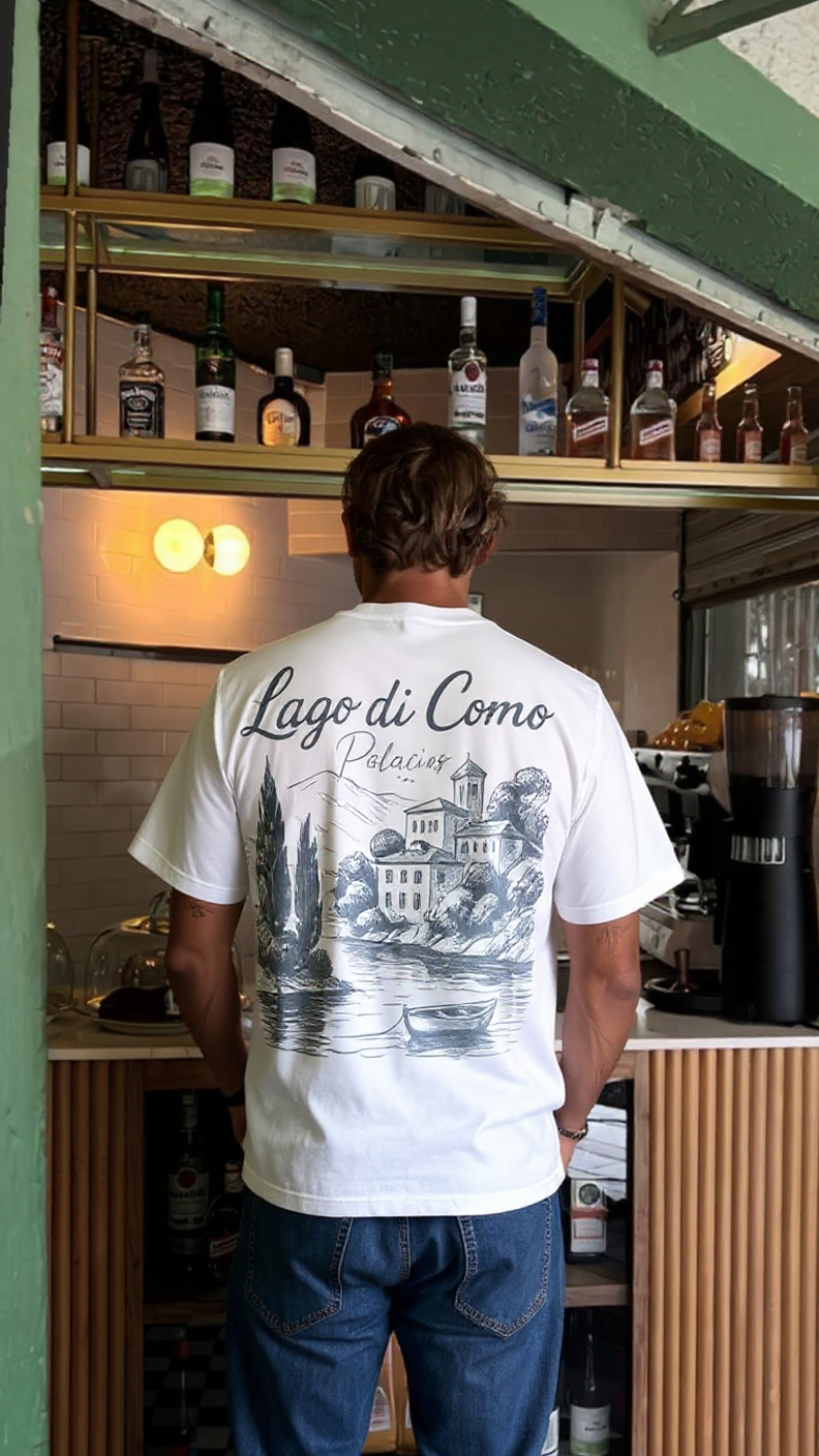 Palacios 'Lago Di Como' T-Shirt
